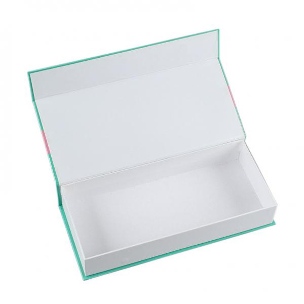 Quality Luxury Promotional Rigid Gift Boxes Printed Blue With Magnetics Lid for sale