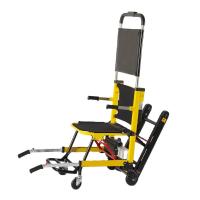 Quality 1250mm Folding stair stretcher evacuation chair Climbing Wheelchair for Rescue for sale