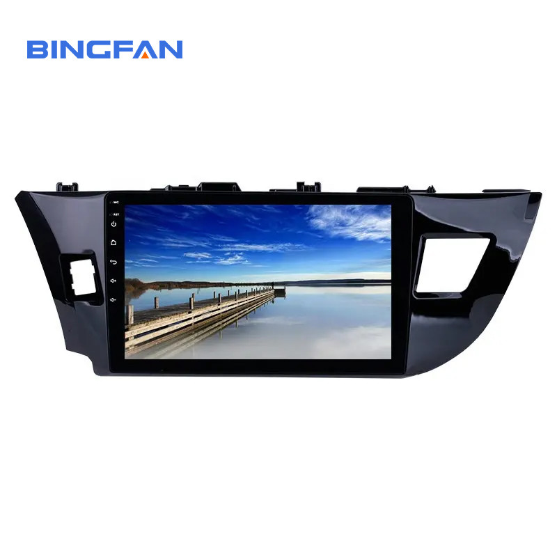 China Touch Screen Android 10 Car Radio Support BT WIFI DSP For Toyota Corolla 2014-2016 10 Inch Car Video Stereo factory