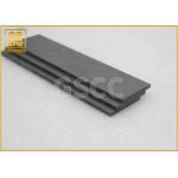 Quality High Precision Gray Tungsten Carbide Flat Stock Polished / Sintering Surface for sale
