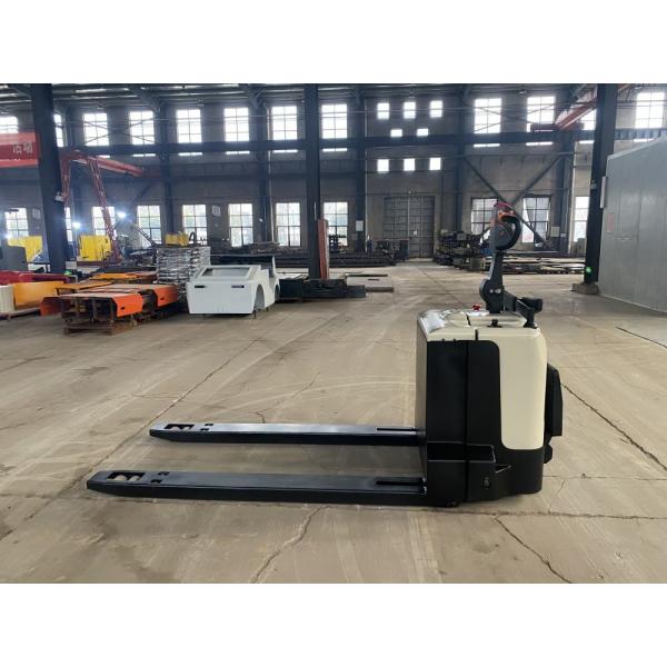Quality Stand On Electric Pallet Stacker Pedestrian Reach Stacker 1500KG for sale
