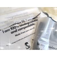 China Compostable Mylar Zip Bags, apparel Zip Lock Bag, Biodegradable Corn starch PLA Bag With customized Logo factory