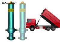China 3 4 5 Stage Long Stroke Hydraulic Cylinder Lifting 13 - 90 Ton Dump Truck Tipper factory