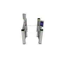 Quality SUS304 Biometric Recognition Glass Turnstile Gate 50persons/min for sale