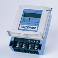 Quality IP54 Single Phase Prepaid Energy Meter 160x112x71mm LCD Screen 3 Phase for sale