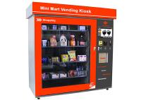 China Touch Screen Mini Mart Vending Machine Business Station Automated Retail Coin / Bill / Card Operated factory