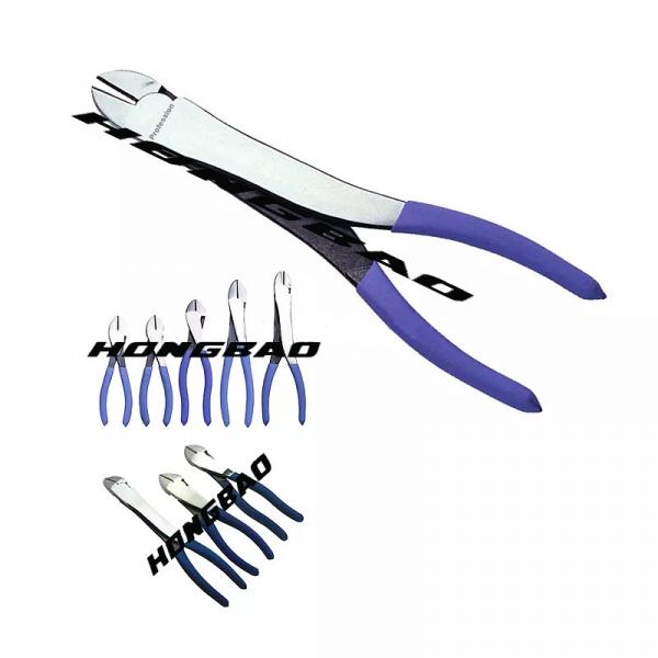 Quality 11 Inch Long Reach Diagonal Cutter Pliers High Carbon Steel Or CRV Side Cutting for sale