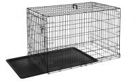 China OEM Metal Wire Shelving Cage For Pets Crate With Single Or Double Door factory