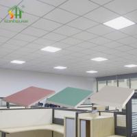 Quality 8.5mm PVC Laminated Gypsum Ceiling Fireproof For Office Ceiling for sale