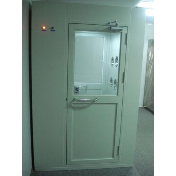 Quality Three Side Blower Automatic Cleanroom Air Shower With Adjustable Nozzles for sale