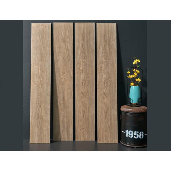 Quality 1000SQM 9.5mm Thickness Ceramic Glazed Tile 250x1500mm Wood Effect Porcelain for sale