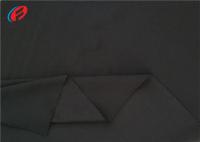 China Full Dull Black Color 80% Polyamide 20% Elastane Fabric For Swimwear / Garment factory