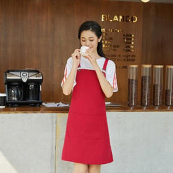 Quality Factory export trade assurance multi-colors custom logo high quality  kitchen aprons  long bib apron for sale