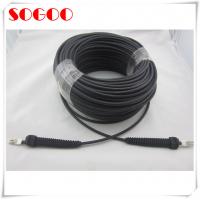 China NSN Boot FTTA Cable Armored CPRI Fiber Cable 2 Fibers LC / UPC 50m Multi Mode 50 / 125 factory
