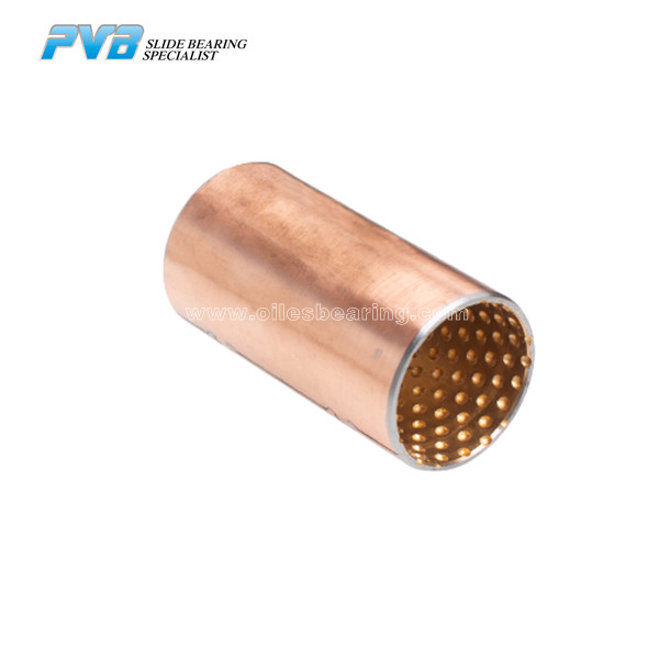 Quality CuSn10Pb10 Copper Alloy Bimetal Bushing Carbon Steel Back Bimetal Bearing for sale