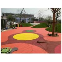 China Rubber Material EPDM Rubber Flooring Outdoor Playground Floor For Kids factory