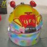 China Hansel funny coin operated game machine used kiddie ride on UFO ride factory
