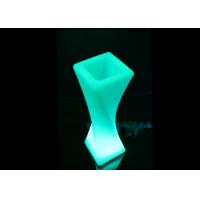 China Plastic Wireless Glow In The Dark Flower Pots Elegant  Desigh For Nightclub factory