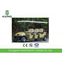 China 48V / 4KW DC Motor Electric 8 Seater Golf Buggy Battery Operated Curtis Controller factory