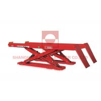 China 4000kg Ultra Thin Scissor Lift On Surface Mounting Lifter Car Lift Scissor for sale