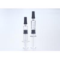 Quality 1ml Standard Lure Glass Prefilled Syringes With Soft Protecting Cap for sale