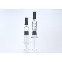 Quality 1ml Standard Lure Glass Prefilled Syringes With Soft Protecting Cap for sale