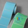 China Barcodes printing self adhesive coated paper  transfer label for logistic shipping label factory