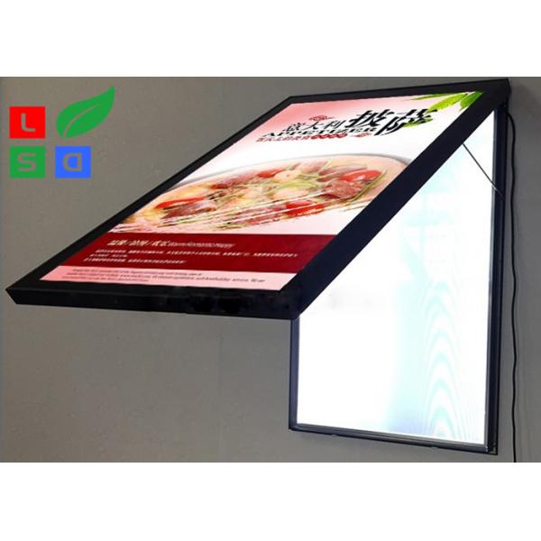 Quality Door Open Depth 45mm A0 A1 Led Lightbox Commercial Light Box Signs DC12V for sale