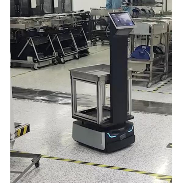 Quality High Speed Autonomous Mobile Robot with HDMI Connectivity Long Battery Life 500M*500M Mapping Area for sale