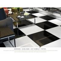 Quality 29kgs/ctn Whites Glossy Porcelain Floor Tiles , 9mm Nano Polished White for sale