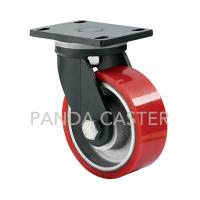 Quality Extra Heavy Duty Casters Wheels Tread Iron Core Wheel Swivel Caster 2000kg for sale
