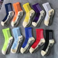 China Anti Slip Soccer Socks Cotton Football Socks Men Cycling Socks Size39-46 factory