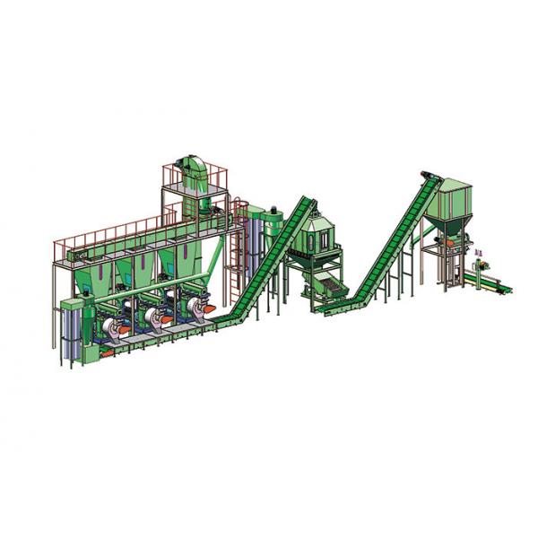 Quality 1tph To 20tph Wood Pellet Production Line 2 Rollers Biomass Pellet Making Machine for sale