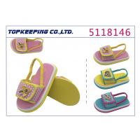 China Cute Fashion Popular Kids Sandals Little Girl Toddler Rubber EVA Sandal factory