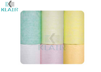 Quality Synthetic Bag Air Filters Material Roll / Single Pockets With Efficiency F5 F6 F7 F8 F9 for sale