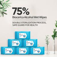 China 75% Medical Alcohol Anti Virus Babyganics Wipes Antiseptic Disinfectant Wet Wipes factory