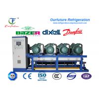 China Meat Cold Room Compressor Unit Single Stage Energy Controlling System factory