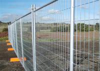 China Galvanized Steel Removable Wire Mesh Fence , Temporary Security Fencing factory
