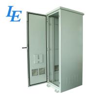 China Outdoor Server Rack Cabinet Floor Standing Network Rack 22U - 42U Steel Rear Door factory