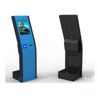 China Slim Kiosk Automatic Ticket Vending Machine For Queue System CE , FCC Approval factory