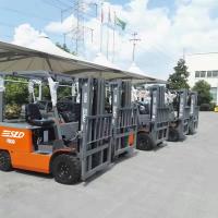 Quality Four Wheel 3 Tons 3.5 Tons 6k 7k Electric Forklift Truck for sale