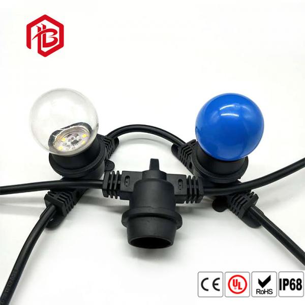 Quality E27 Lamp Holder light socket PVC Plastic Lamp Base ip67 ip68 waterproof connector for sale