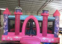 China Princess Castle Kids Inflatable Bounce House 0.55mm Pvc Tarpaulin 3 - 15years Old Children factory