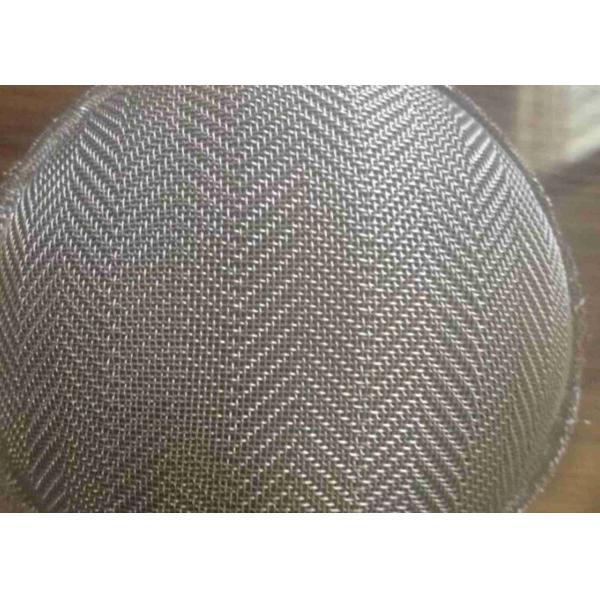 Quality AISI304 8 To 100 Stainless Steel Woven Wire Mesh Herringbone Weave for sale