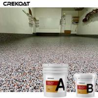 China Color Flake Polyaspartic Floor Coating For High - Traffic Areas factory