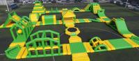 Buy cheap Yellow and Green Giant sea Inflatable Water Park Aqua Park For Adults from wholesalers