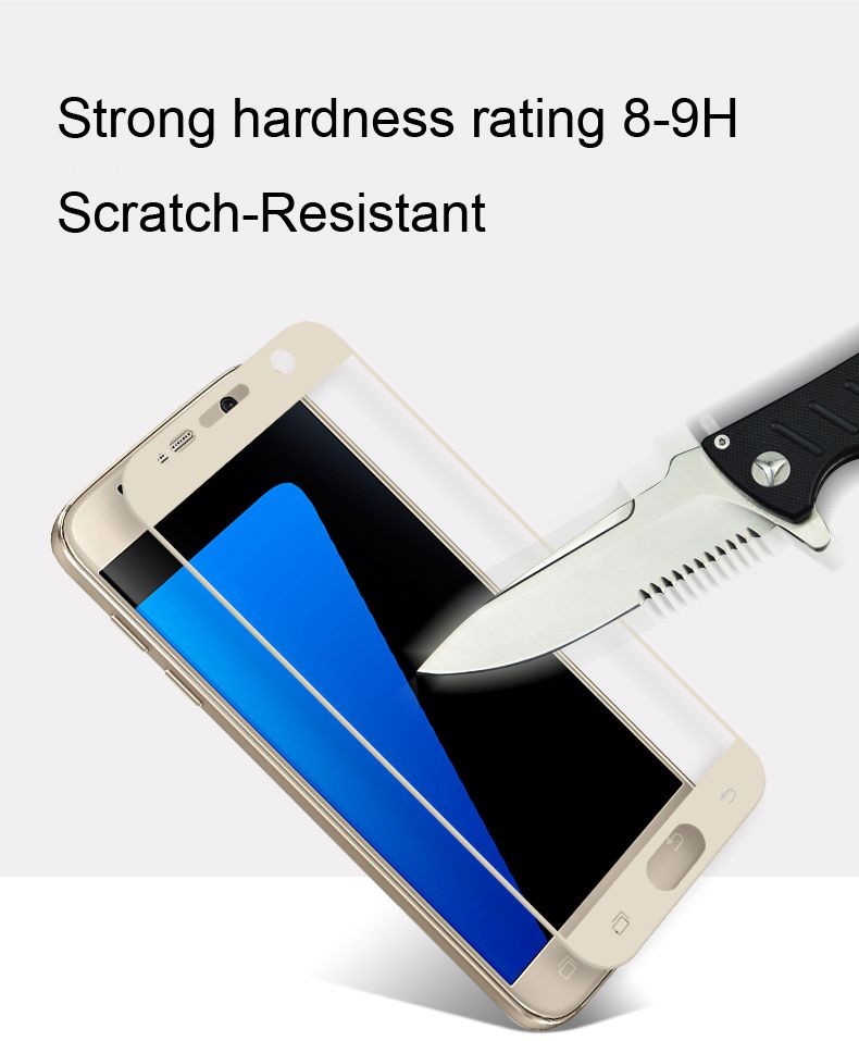 China tempered glass tempered glass for galaxy s7 Anti-Glare scratch resistance 9H 0.33MM Scratch-Resistant Anti-Fingerprint factory