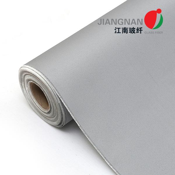 Quality 100cm Width Silicone Coated Fiberglass Fabric Polyurethane PU Coated Fiberglass for sale