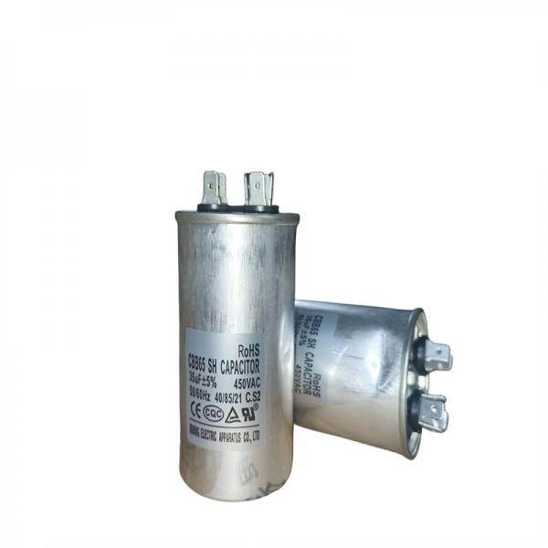 Quality Motor Capacitor CBB65 35UF 450V Capacitor Aluminum Shell for Air Conditioning Motor-2+4 quick connection terminal for sale