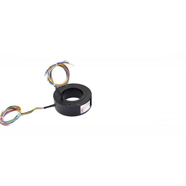 Quality 110mm Hole Size Through Bore Slip Ring With  6 Circuits 10Amp Current for sale